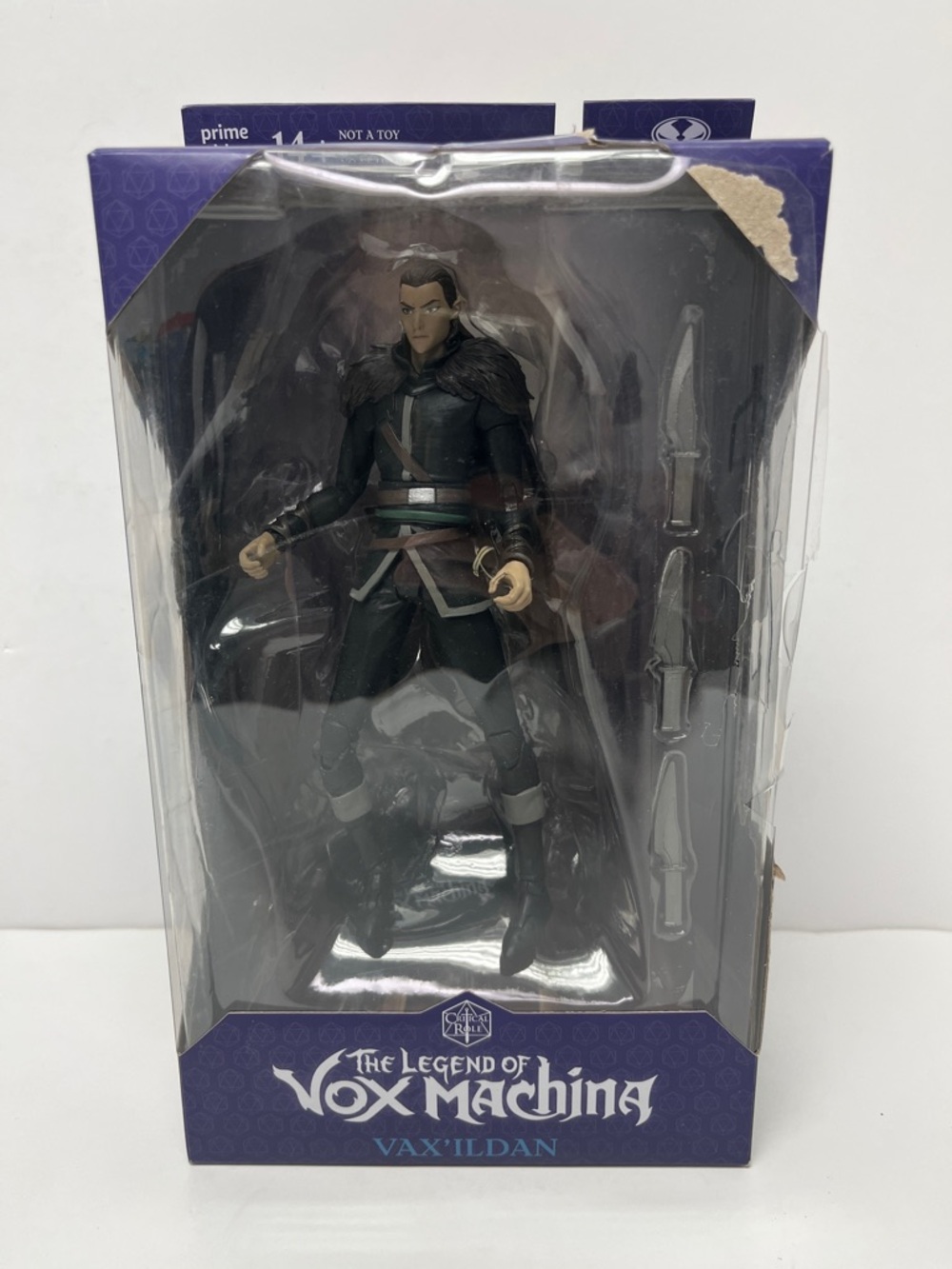McFarlane The Legend of Vox Machina Vax'ildan Action Figure - NEW!